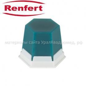 Renfert GEO моделировочный воск для модельного литья, бирюзовый, прозрачный, 75 г /Ref:6490000