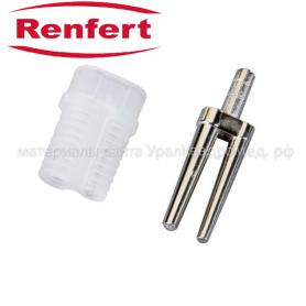 Renfert Bi-V-Pin с пластмассовой втулкой, 100 шт. /Ref:3291000