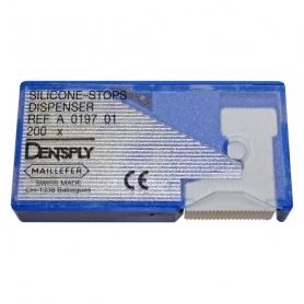 Dentsply Sirona Silicone-stop Dispenser Yellow (диспенсер + 200 шт) /Ref:A019700000100