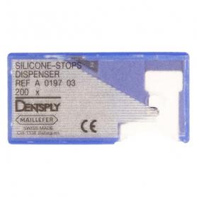 Dentsply Sirona Silicone-stop Dispenser Black (диспенсер + 200 шт) /Ref:A019700000300