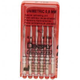 Dentsply Sirona Unimetric Calibrating Drill 108 (6 шт) /Ref:C021320010800