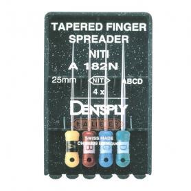 Dentsply Sirona Fingers spreaders NiTi 21 mm ABCD (4 шт) /Ref:A182N02190000